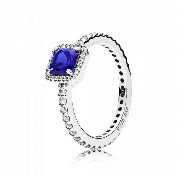 Plava bezvremenska elegancija, prsten 