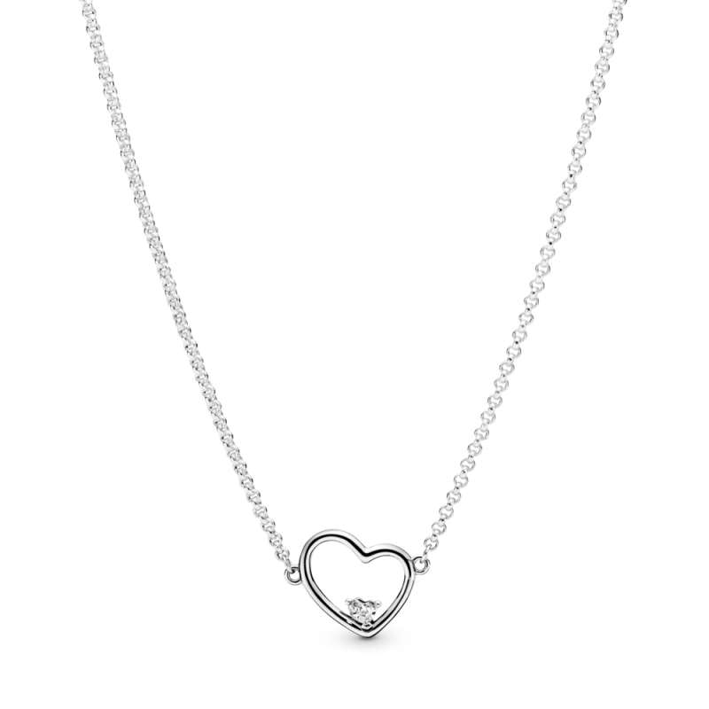 Asymmetrical Heart Necklace | Clips DK d.o.o.