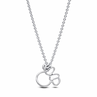 Disney Minnie Mouse Silhouette Collier Necklace 