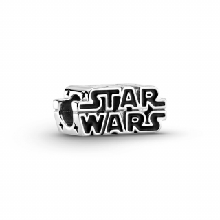 Privezak Srebrni Star Wars 3D logo 