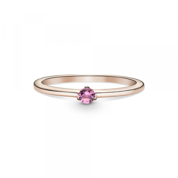Prsten sa roze kamenom 