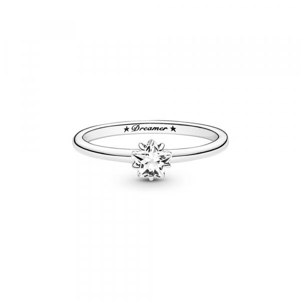 Celestial Sparkling Star Solitaire Ring 