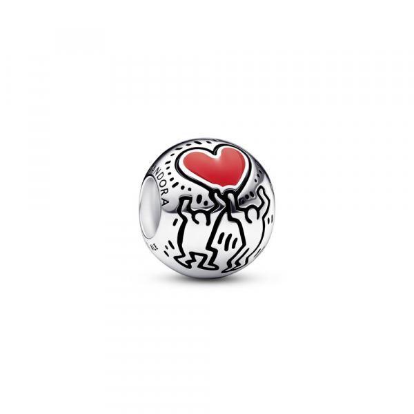Privezak Keith Haring™ x Pandora Ljubav i figure 