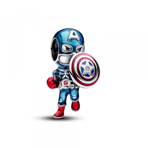 Marvel The Avengers Captain America Charm 