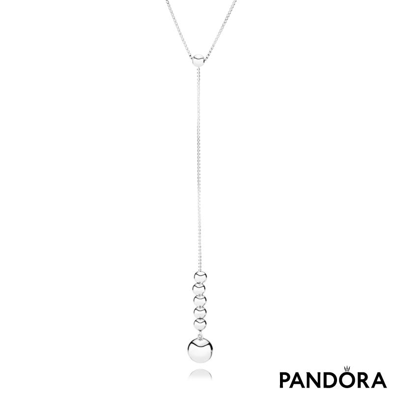 Pandora Beads 925 Silver Charm necklace , Murano Glass blue skype |  #434173030