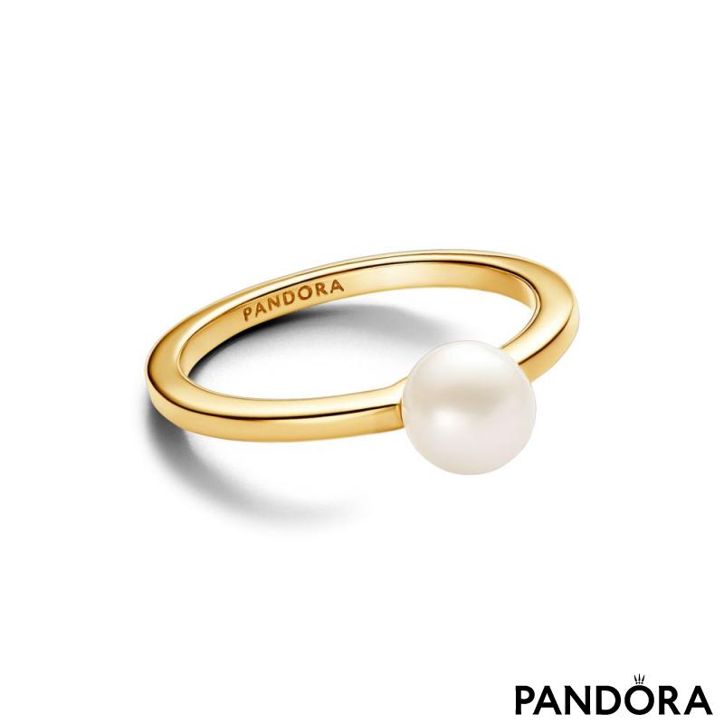 Treated Freshwater Cultured Pearl Ring 