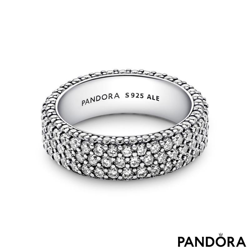 Pandora Timeless Pavé Triple-row Ring 