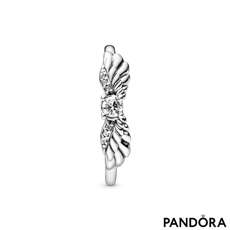 Sparkling Angel Wings Ring 