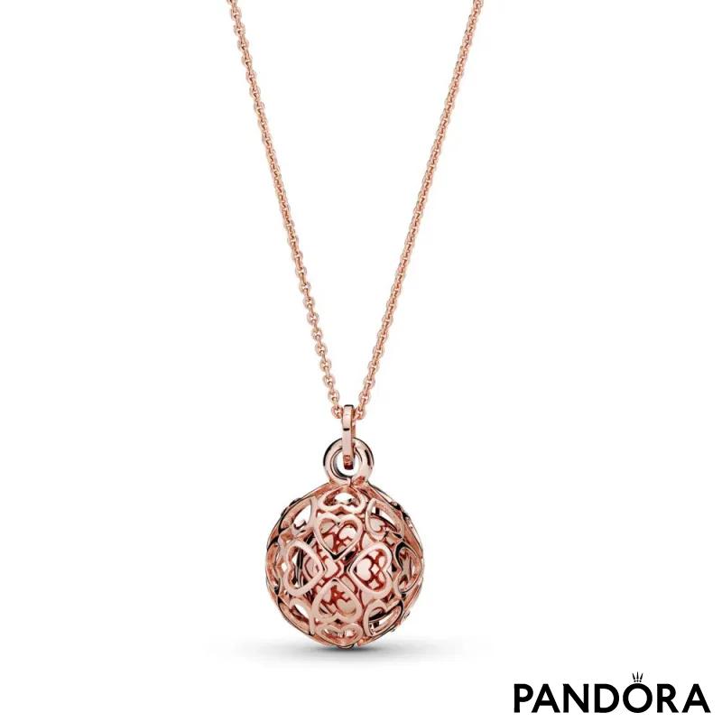 Pandora Rose ogrlica Harmonija srca 