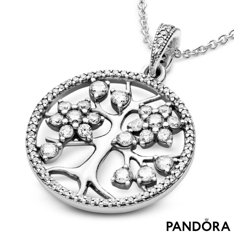 Sparkling Family Tree Necklace 