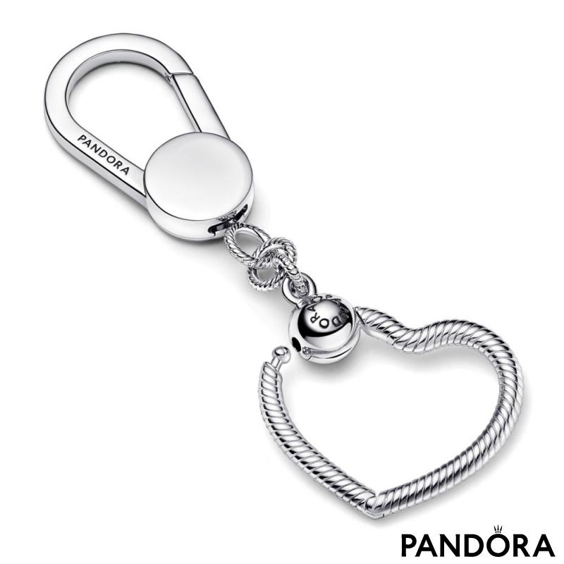 Pandora Moments Small Heart Bag Charm Holder 