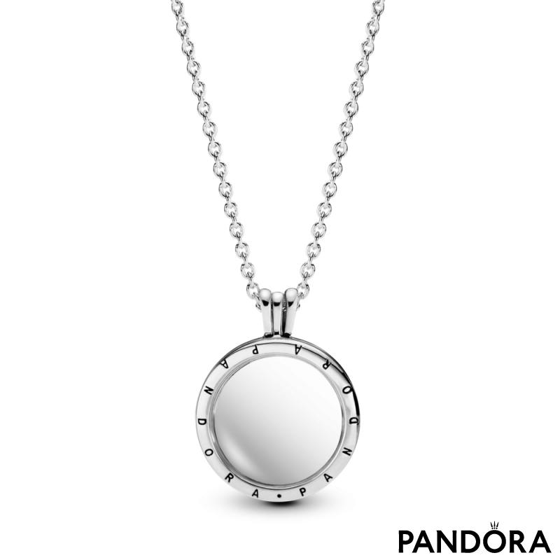 Branded Jewellery :: Pandora :: Pandora Necklaces :: Pandora Sparkling Open  Heart Necklace