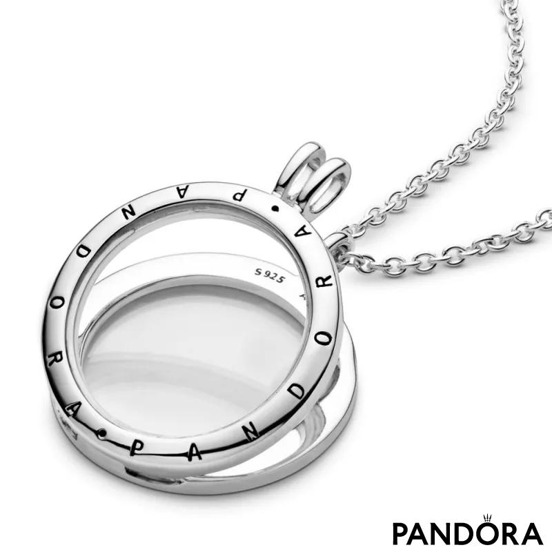 Jual PANDORA Sparkling Heart Halo Pendant Necklace - 45 - Silver Original  2024 | ZALORA Indonesia ®