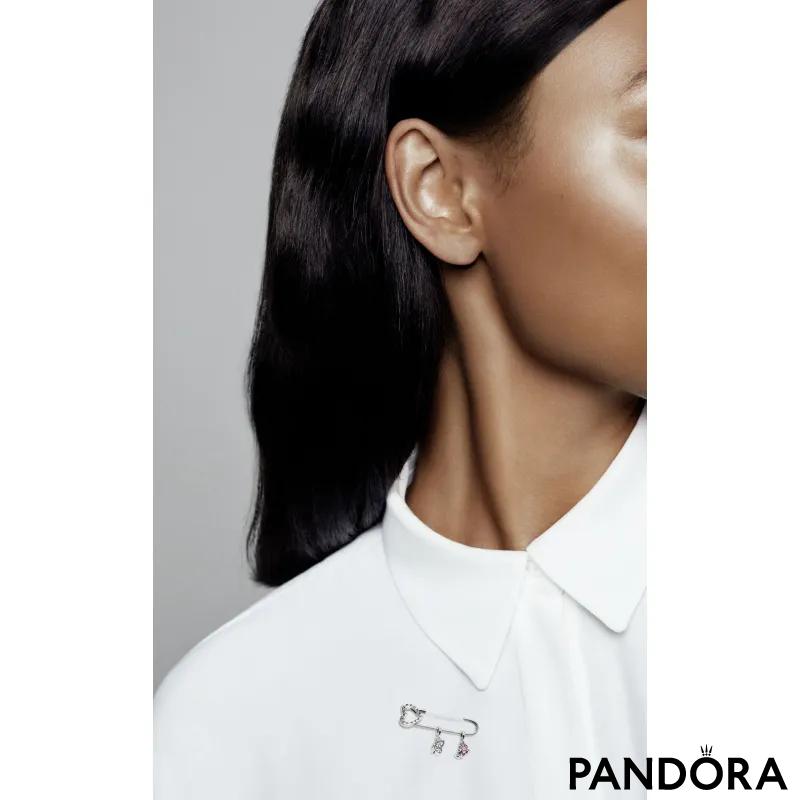 Pandora Me Safety Pin Brooch 