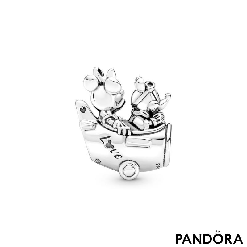 Disney Mickey Mouse & Minnie Mouse Airplane Charm 