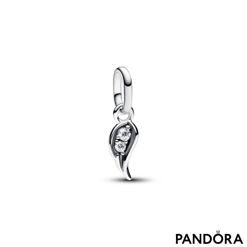 Mini viseći privezak Pandora ME Svetlucavo anđeosko krilo 