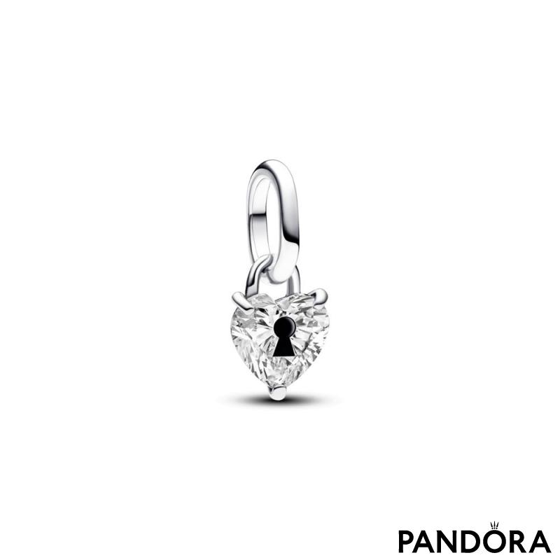 Pandora ME Srce ključaonica mini viseći privezak 