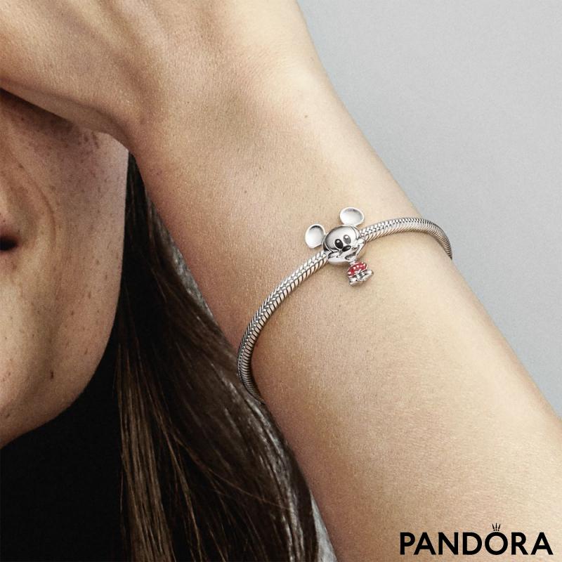 Marvellous Mickey Pandora Disney Pink Bracelet Charm | Etsy | Pandora  charms disney, Silver pandora charms, Pandora disney