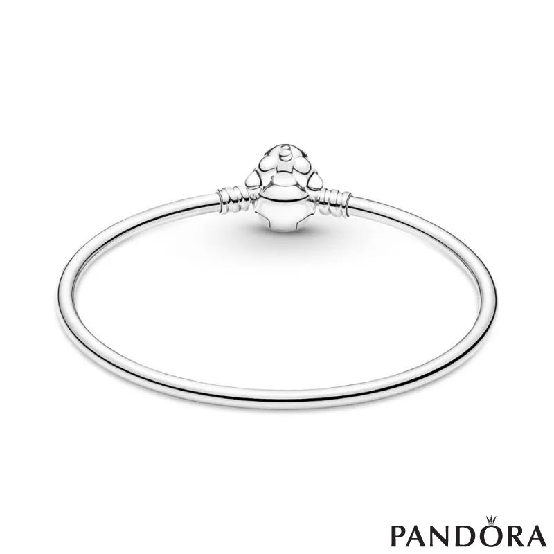 Bangle narukvica Pandora Moments Disney Stitch koji grize kopču 