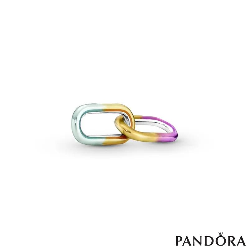Dvostruka Pandora ME karika za stilizovanje sa efektom bojenja vezivanjem 