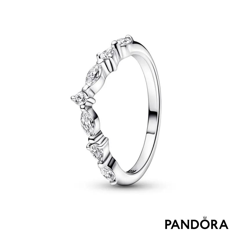 Prsten Pandora Timeless svetlucavi ševron 