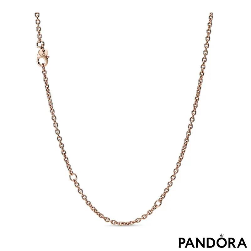 Ogrlica Pandora sa 14k roze pozlatom 