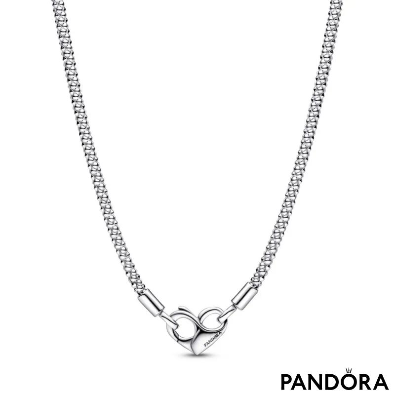 Ogrlica Pandora Moments od lančića sa zakovicama 