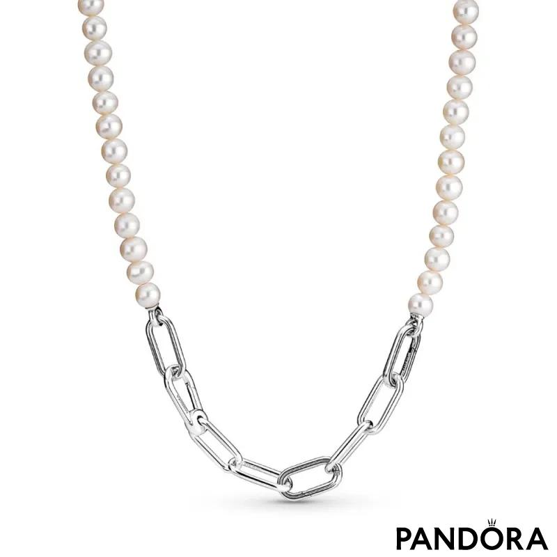 Ogrlica Pandora ME, Slatkovodni gajeni biser 