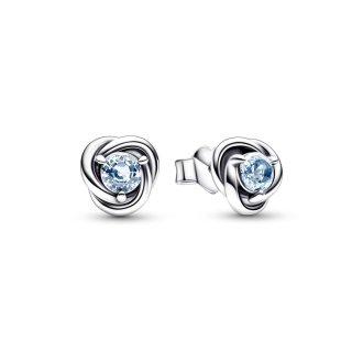Birthstone mart - neviseće svetlo plave minđuše