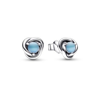 Birthstone decembar - neviseće svetlo plave minđuše