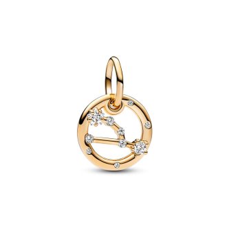 Viseći privezak Zodijak u znaku bika od 14k pozlate