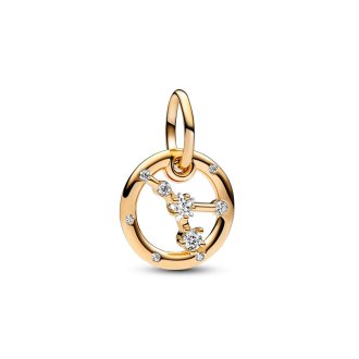 Viseći privezak Zodijak u znaku raka od 14k pozlate