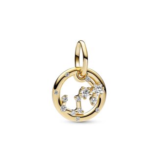 Viseći privezak Zodijak u znaku škorpije od 14k pozlate