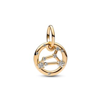Viseći privezak Zodijak u znaku lava od 14k pozlate