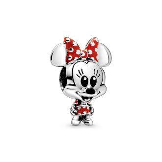 Disney Minnie Mouse Dotted Dress & Bow privezak