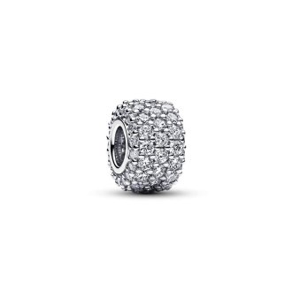 Privezak Trostruki pavé red