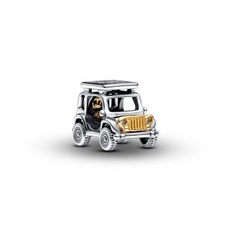 Privezak Avanturistički auto u dva tona