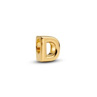 Mini privezak Slovo D od 14k pozlate