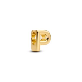 Mini privezak Slovo P od 14k pozlate