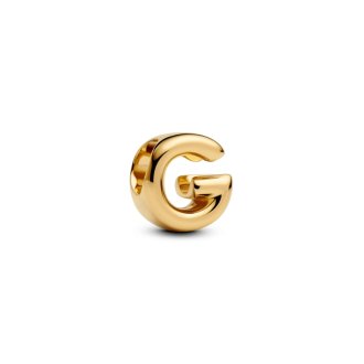 Mini privezak Slovo G od 14k pozlate