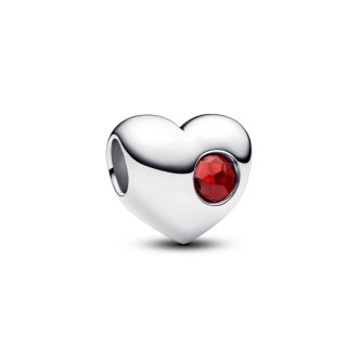 Birthstone januar - privezak sa mogućnošću graviranja