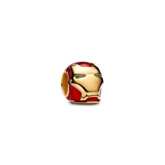 Marvel Iron Man Helmet privezak od 14k pozlate